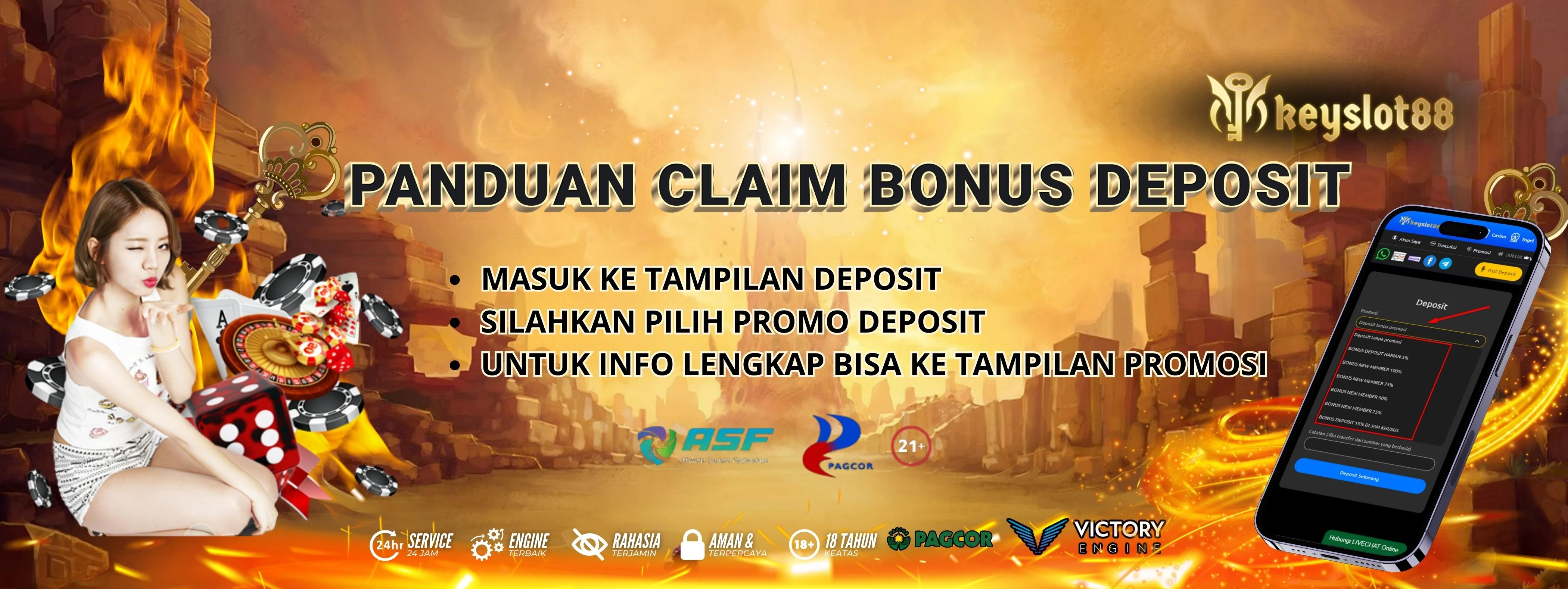 PANDUAN CLAIM BONUS