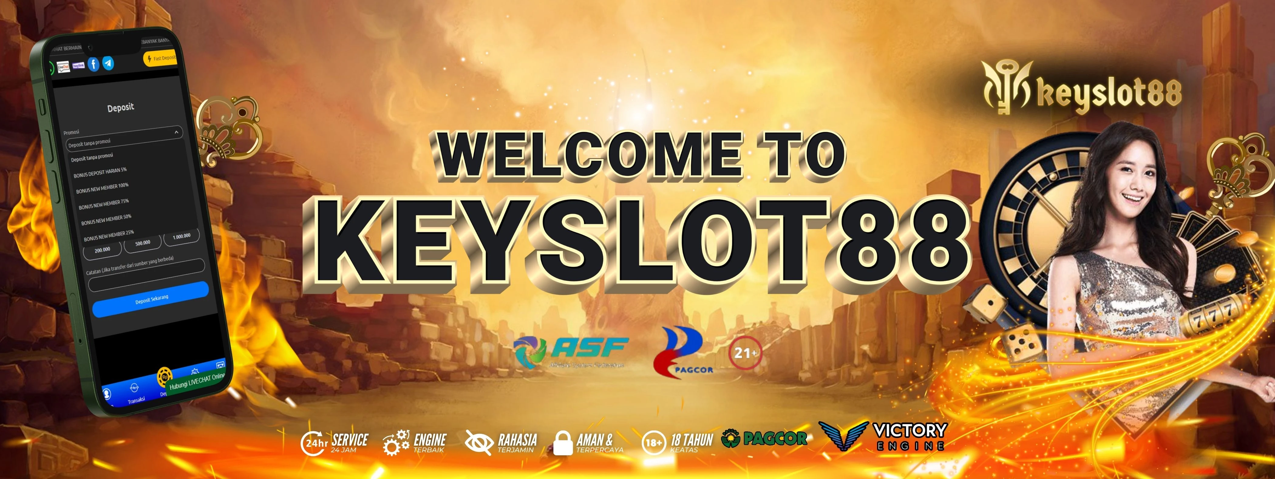 WELCOME KEYSLOT88