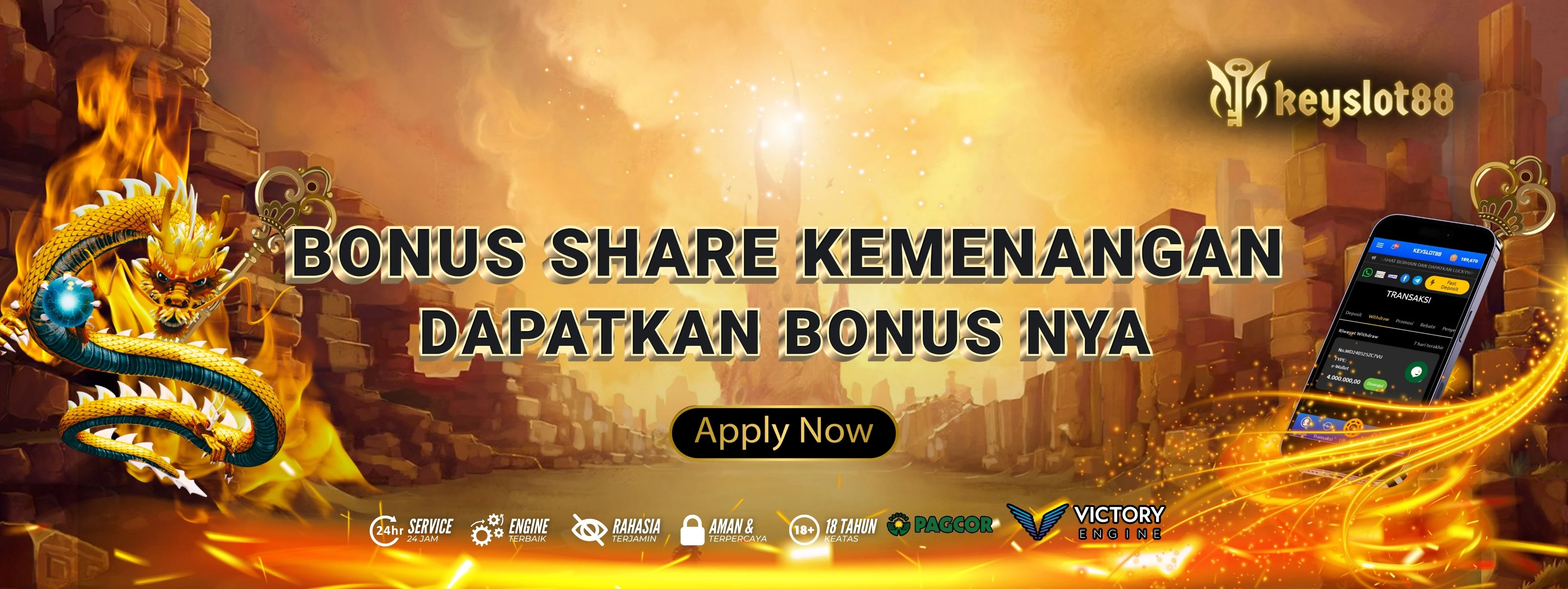 BONUS SHARE KEMENANGAN